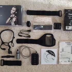 パナソニック HX-A100-K ウェアラブルカメラ+純正アクセサリー2点