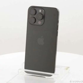 【中古】Apple(アップル) iPhone15 Pro Max 512GB ブラックチタニウム MU6U3J／A SIMフリー 【305-ud】