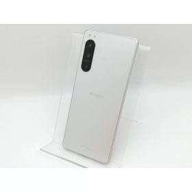 【中古】SONY au 【SIMフリー】 Xperia 5 IV 8GB 128GB SOG09 エクリュホワイト【立川フロム中武】保証期間1ヶ月【ランクC】