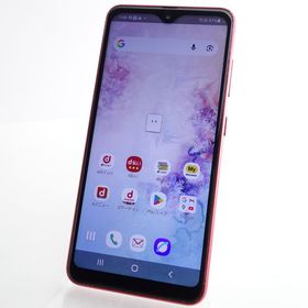 【SIMフリー】Galaxy A20 SC-02M レッド 利用制限〇 docomo版