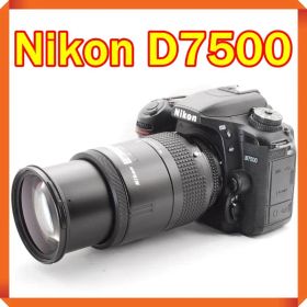 Nikon D7500 一眼レフ スマホ転送 シングルレンズ ニコン 4K動画 136k6400