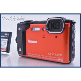 【動作保証】 ニコン Nikon COOLPIX W300 5x バッテリー、メモリカード付 同梱無料 #am5042(コンパクトデジタルカメラ)