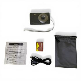 ▲ ナガオカ movio デジタルカメラ MAF100-SL シルバー オートフォーカス 720-3892