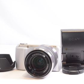 【ショット数1000】SONY NEX-C3 シルバー レンズキット NEX-C3K/S ミラーレス一眼レフα