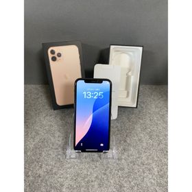 アイフォーン(iPhone)の美品 国内版 SIMフリー iPhone11 Pro 256GB ゴールド色(スマートフォン本体)