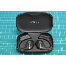 ジェーブイシー(JVC)のJVCケンウッド Victor HA-NP50T ワイヤレスイヤホン ブラック(ヘッドフォン/イヤフォン)