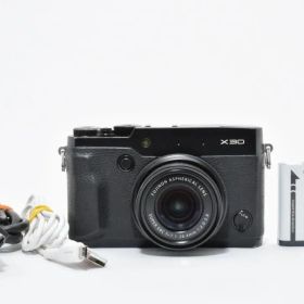 美品 FUJIFILM X30 Xシステム ブラック デジタルカメラ コンデジ
