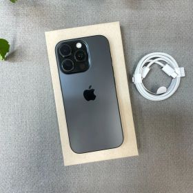 新品同様iPhone 16Pro 128GB ブラック国内版 SIMフリー送料無料