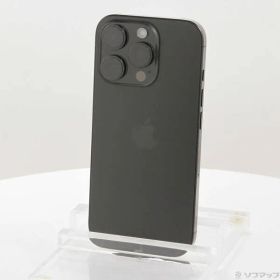 ソフマップ 〔中古品〕 iPhone16 Pro 512GB ブラックチタニウム MYN43J／A SIMフリー【262】
