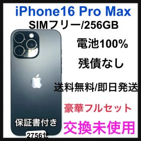 交換未使用 iPhone16 Pro Max 256GB ブラック SIMフリー