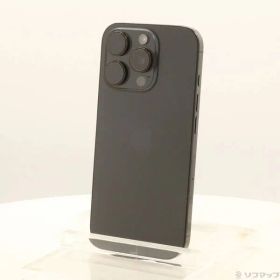 ソフマップ 〔中古品〕 iPhone16 Pro 256GB ブラックチタニウム MYN03J／A SIMフリー【295】