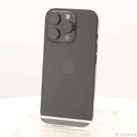 ソフマップ 〔中古品〕 iPhone16 Pro 512GB ブラックチタニウム MYN43J／A SIMフリー【262】