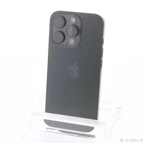 ソフマップ 〔中古品〕 iPhone16 Pro 512GB ブラックチタニウム MYN43J／A SIMフリー【258】