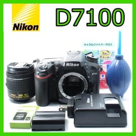 手ぶれ補正付きハイアマチュアモデル✨️Nikon D7100✨届いてすぐに使える
