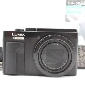 ＜＜新品USBケーブル＆別売りポーチ付き！！＞＞【訳アリ並品】PANASONIC パナソニック ルミックス TZ95 ブラック DC-TZ95-K #LE2027207