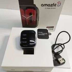 amazfit ACTIVE スマートウォッチ/Midnight Black