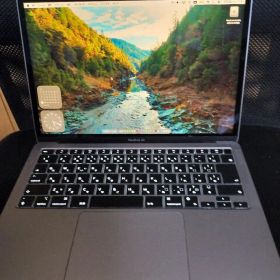 【極美品】Apple MacBook Air M1 13インチ Sグレイ