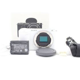 ソニー(SONY)の SONY ソニー ミラーレス一眼カメラ ZV-E10M2 ボディ ホワイト(ミラーレス一眼)