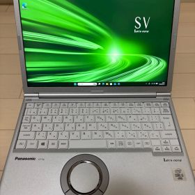 【良品/累積3910時間】Panasonic Let’s note CF-SV9 Windows11 SSD256GB メモリ8GB Core i5 軽量 高速 パソコン ノートPC パナソニック レッツノート SIMフリー すぐ使える