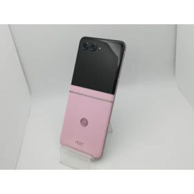 【中古】MOTOROLA 国内版 【SIMフリー】 motorola razr 60 パルフェピンク【新橋烏森通り】保証期間1ヶ月【ランクB】