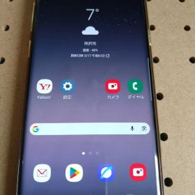 【正常動作品 訳あり】SAMSUNG Galaxy Note8 SC-01K 黒