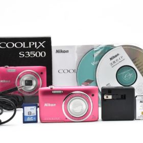 ■ 美品 ■ ニコン Nikon COOLPIX S3500 ストロベリーピンク
