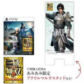 【あみあみ限定特典】【特典】PS5 真・三國無双8 Empires