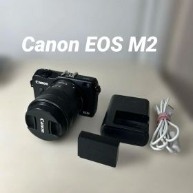 Canon EOS M2 ミラーレス一眼 18-55mm レンズ付き
