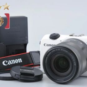 【中古】Canon キヤノン EOS M2 EF-M 18-55 IS STM レンズキット ホワイト