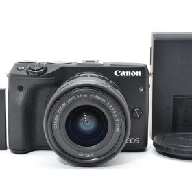 【返品保証】★極上品★キヤノン Canon EOS M3 レンズキット EF-M 15-45 IS STM★ L410#7087