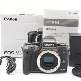 ★極上★ キヤノン Canon EOS M5 ボディ 《元箱付・付属品多数！》★完動品★ #83P84A602077