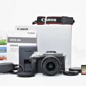 【極上品】キヤノン Canon EOS M6 EF-M 15-45mm レンズキット