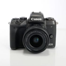 【中古】(キヤノン) Canon EOS M5+EF-M15-45 IS STM キツト