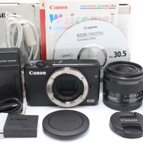 Canon EOS M10 レンズキット(ブラック) EF-M15-45mm キヤノン