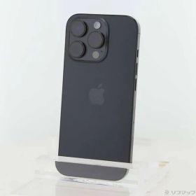 ソフマップ 〔中古品〕 iPhone16 Pro 256GB ブラックチタニウム MYN03J／A SIMフリー【258】