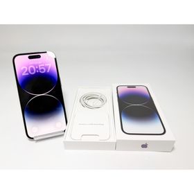 アイフォーン(iPhone)のSIMフリー iPhone14Pro 256GB パープル [0004](スマートフォン本体)