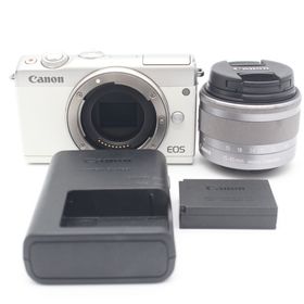 キヤノン(Canon)のCanon EOS M100 レンズキット(15-45mm) ホワイト(レンズ(ズーム))