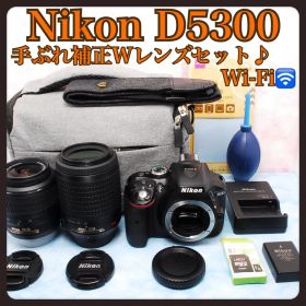 ニコン D5300☆一眼レフカメラ☆スマホ転送OK☆入学式や運動会で大活躍！