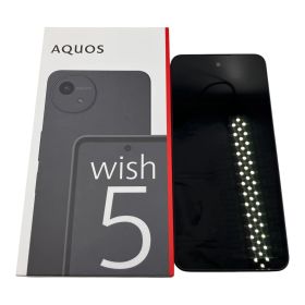 ■美品 AQUOS wish5 SH-52F ブラック docomo スマートフォン 本体 初期化済 動作確認済2430577