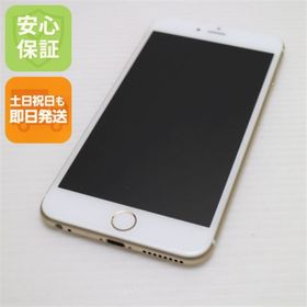 アイフォーン(iPhone)のau iPhone6 PLUS 64GB ゴールド 白ロム M333(スマートフォン本体)