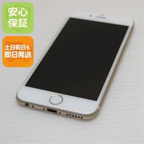 アイフォーン(iPhone)のDoCoMo iPhone6 64GB ゴールド 白ロム M777(スマートフォン本体)