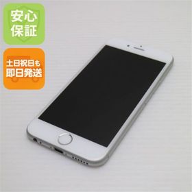 アイフォーン(iPhone)の超美品 SOFTBANK iPhone6 16GB シルバー 白ロム M222(スマートフォン本体)