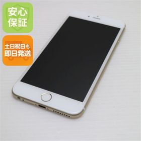 アイフォーン(iPhone)の超美品 SOFTBANK iPhone6 PLUS 64GB ゴールド M333(スマートフォン本体)