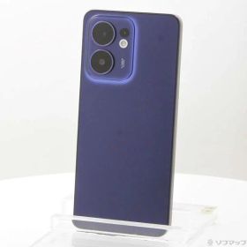 【中古】OPPO(オッポ) OPPO Reno13 A 128GB ルミナスネイビー OPG05 UQ mobile SIMフリー 【344-ud】