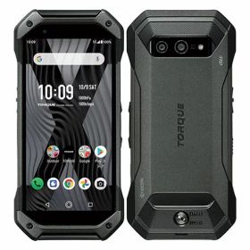 【中古】【安心保証】 京セラ TORQUE 5G KYG01[128GB] au ブラック