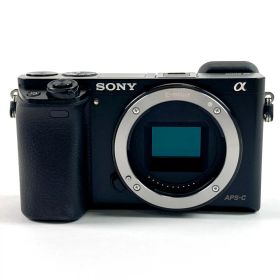 ソニー SONY α6000 ボディ ILCE-6000 B ブラック デジタル ミラーレス 一眼カメラ 【中古】