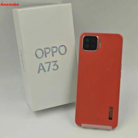 【中古】OPPO A73 64GB ダイナミックオレンジ CPH2099 ストア版SIMフリー極美品