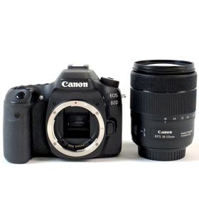 キヤノン EOS 80D EF-S 18-135 IS USM レンズキット 中古(デジタル一眼)