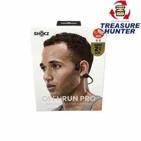 Shokz(ショックス) OpenRun Pro ワイヤレス骨伝導イヤホン ブラック SKZ-EP-000007 未使用開封品 【103081603008】