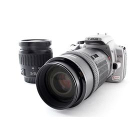 Canon EOS Kiss Digital N レンズセット シルバー 美品 ストラップ付 動作確認済み 1ヶ月保証付 初心者向け